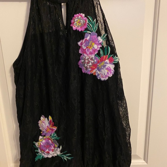 INC floral mix top - Picture 9 of 12